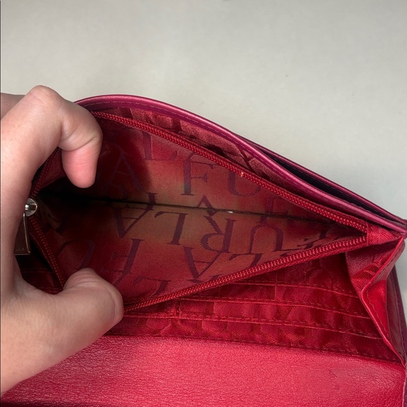 furla red bow front long wallet Chantilly - Picture 11 of 11